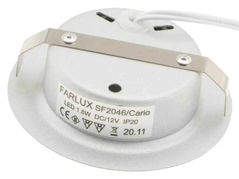Dometic Cario inbouwspot - Silver