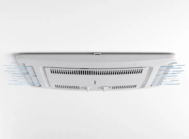 Dometic FreshJet ADBM FJZ4- en FJX4 serie luchtverdeler - handmatige bediening