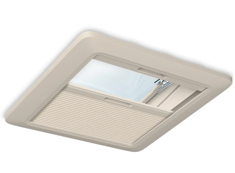 Dometic Mini Heki FL 40 x 40 dakluik - met permanente ventilatie