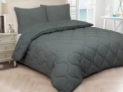 DoubleDry Antraciet dekbed - 200 x 220 cm