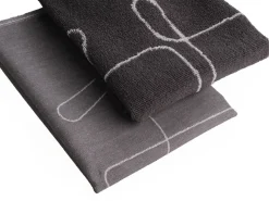 DoubleDry Bestek 50 x 50 cm set van 6 keukendoeken - grijs