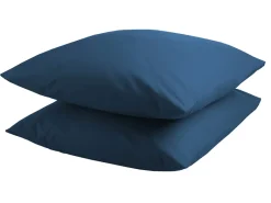 DoubleDry Blauw kussensloop - set van 2