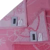 DoubleDry Bloem 50 x 50 cm set van 6 keukendoeken - roze