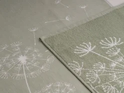 DoubleDry Dandelion 50 x 70 cm set van 6 theedoeken - groen