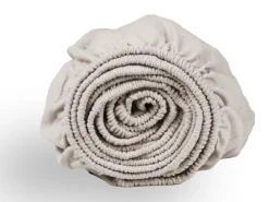 DoubleDry Flanel 90x200 cm hoeslaken - ecru
