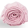 DoubleDry Flanel 140x200 cm hoeslaken - lichtroze