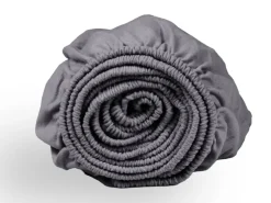DoubleDry Flanel 140x200 cm hoeslaken - grijs