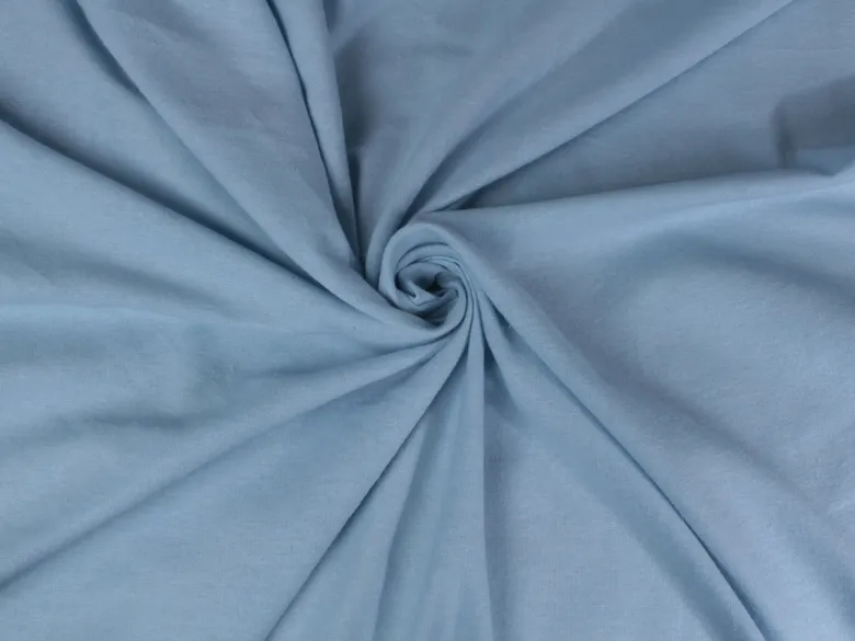 DoubleDry Flanel 180x200 cm hoeslaken - wolk blauw