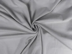 DoubleDry Flanel 180x200 cm hoeslaken - lichtgrijs