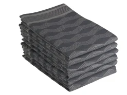DoubleDry Graphic 50 x 70 cm set van 6 theedoeken - grijs