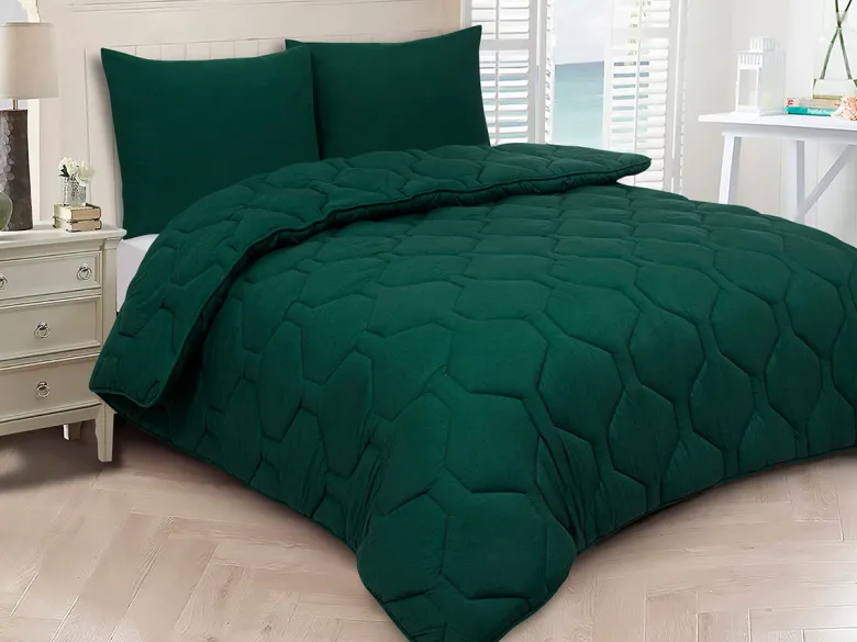DoubleDry Groen dekbed - 240 x 200 cm