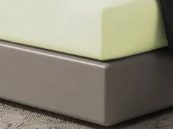 DoubleDry Home 90 x 200 cm hoeslaken - licht geel
