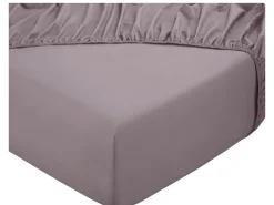 DoubleDry Home 90 x 200 cm hoeslaken - lila