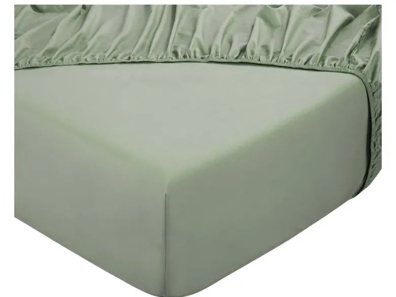 DoubleDry Home 180 x 200 cm hoeslaken - Green