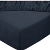 DoubleDry Home 140 x 200 cm hoeslaken - antracietblauw