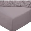 DoubleDry Home 140 x 200 cm hoeslaken - lila