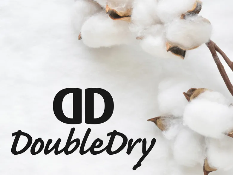 DoubleDry Hotel 50 x 80 cm badmat - denim