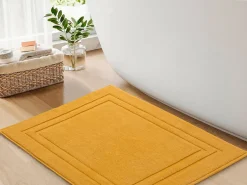 DoubleDry Hotel 50 x 80 cm badmat - oker geel