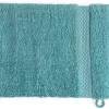 DoubleDry Hotel 16 x 21 cm set van 6 washandjes - denim