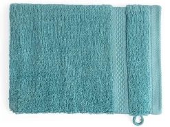 DoubleDry Hotel 16 x 21 cm set van 6 washandjes - denim
