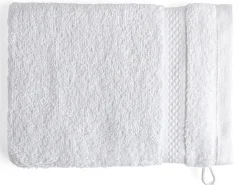 DoubleDry Hotel 16 x 21 cm set van 6 washandjes - wit