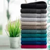 DoubleDry Hotel 16 x 21 cm set van 6 washandjes - roze