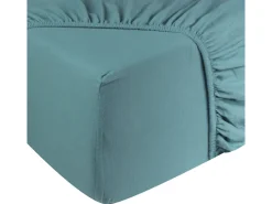 DoubleDry Jersey 180 x 200 cm hoeslaken - Petrol