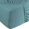 DoubleDry Jersey 160 x 200 cm hoeslaken - Petrol