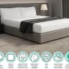 DoubleDry Jersey 180 x 200 cm hoeslaken - White