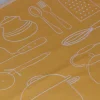 DoubleDry Keukentools 50 x 70 cm set van 6 theedoeken - Yellow