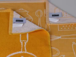 DoubleDry Keukentools 50 x 70 cm set van 6 theedoeken - Yellow