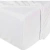 DoubleDry Molton 180 x 200 cm hoeslaken - basic wit