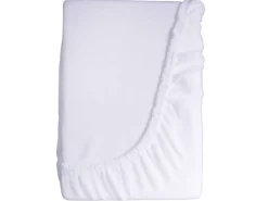 DoubleDry Molton 180 x 200 cm hoeslaken - basic wit
