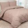 DoubleDry Taupe dekbed - 200 x 200 cm
