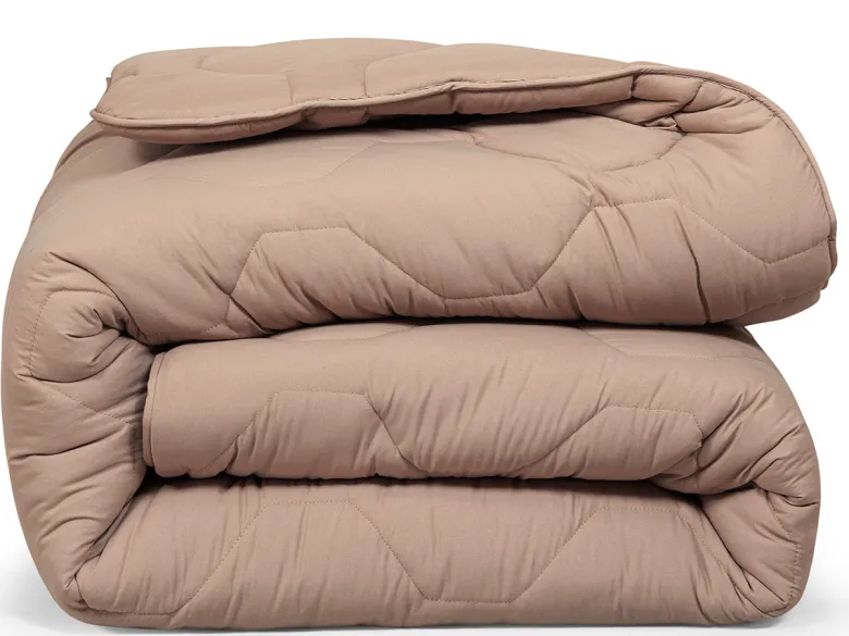 DoubleDry Taupe dekbed - 200 x 200 cm