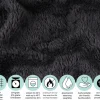 DoubleDry Teddy 130 x 170 cm plaid - Anthracite