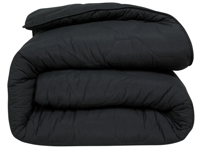 DoubleDry Zwart dekbed - 140 x 220 cm
