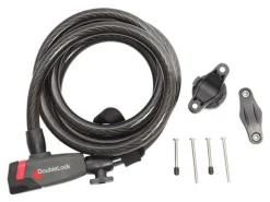 DoubleLock Coil Cable key kabelslot - 185 cm