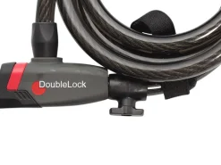 DoubleLock Coil Cable key kabelslot - 120 cm