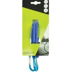 Dresco Bagagebinder karabijnhaken - 100 cm