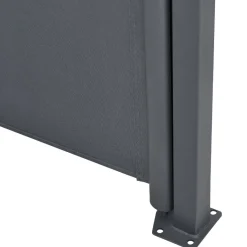 Dubai 500 x 160 grijs windscherm