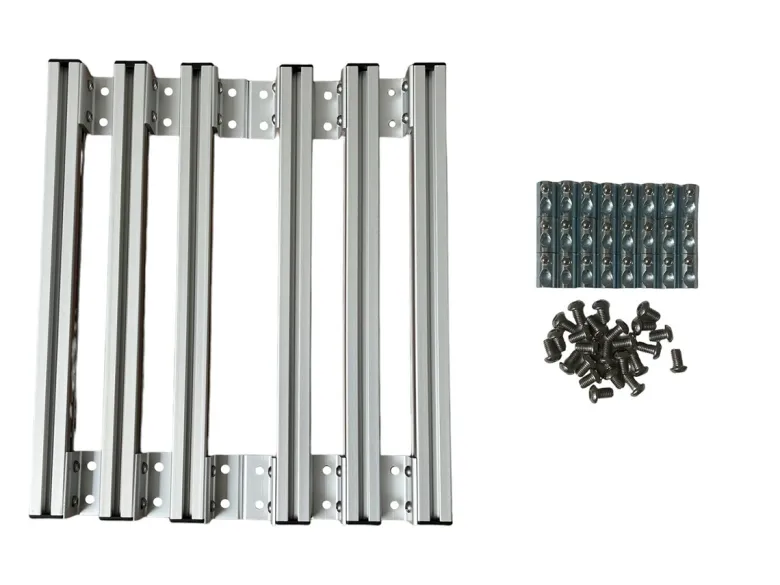 Dubbel schuifplateau 120 cm montageframe