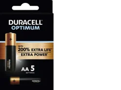 Duracell Optimum AA Batterij - Set van 5