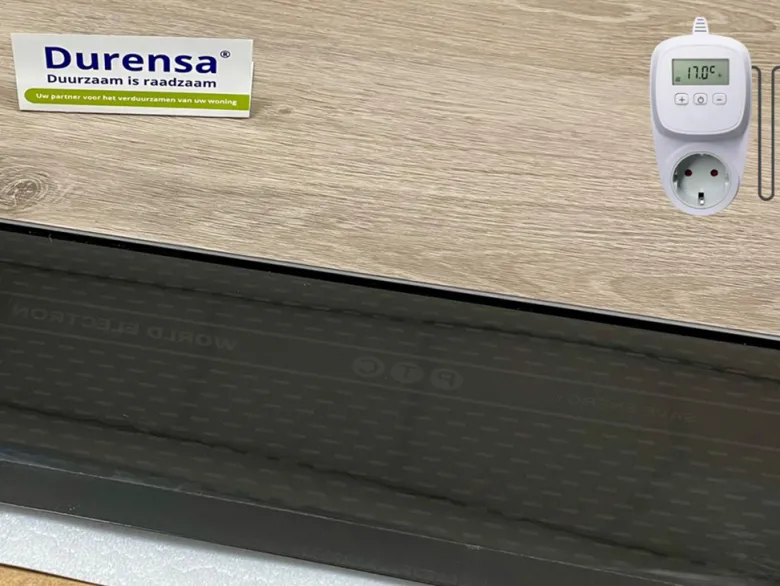 Durensa caravan vloerverwarming met thermostaat - 100 x 200 cm