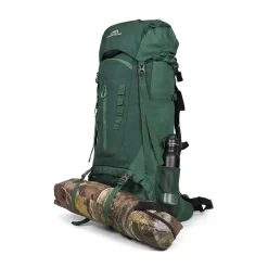 Dutch Mountains 65-75 liter backpack met regenhoes - Green