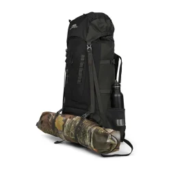 Dutch Mountains 65-75 liter backpack met regenhoes - Black