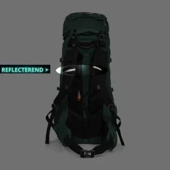 Dutch Mountains 65-75 liter backpack met regenhoes - Black