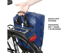 Dutch Mountains 24 liter enkele fietstas - Blue