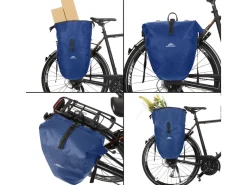 Dutch Mountains 24 liter enkele fietstas - Blue