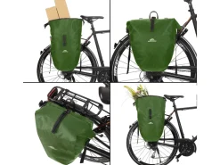 Dutch Mountains 24 liter enkele fietstas - Green
